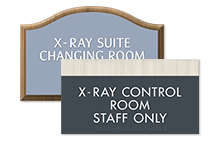 3-line common room signs