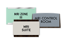 2-Line MRI Room Signage
