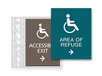ada directional signs