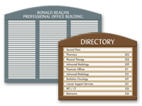 building directory signs