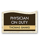 Nameplate/Staff on Duty
