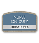 Nameplate/Staff on Duty