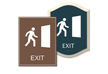 exit symbol signs