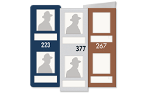 2-slot picture room number