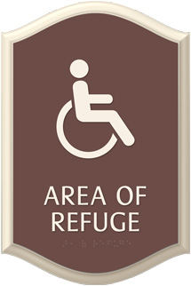 Area of Refuge Sign
